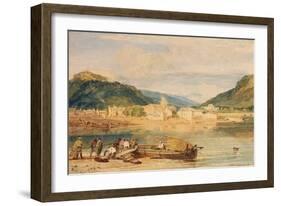 Inverary, Loch Fyne, Argyllshire, C.1802-J. M. W. Turner-Framed Giclee Print