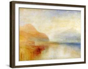 Inverary Pier, Loch Fyne, Morning, c.1840-50-J^ M^ W^ Turner-Framed Giclee Print