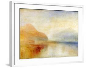 Inverary Pier, Loch Fyne, Morning, c.1840-50-J^ M^ W^ Turner-Framed Giclee Print