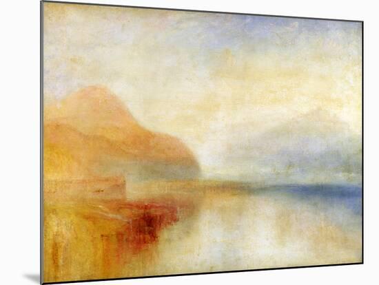 Inverary Pier, Loch Fyne, Morning, c.1840-50-J^ M^ W^ Turner-Mounted Giclee Print