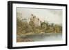 Invergarry Castle - Loch Oich-English School-Framed Giclee Print