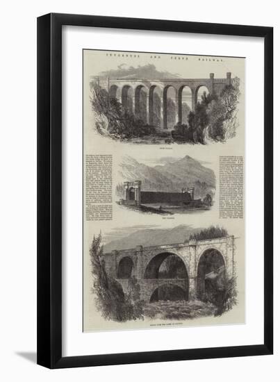 Inverness and Perth Railway-null-Framed Giclee Print