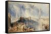 Inverness, from across the River Ness-J. M. W. Turner-Framed Stretched Canvas