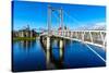 Inverness Suspension Bridge Scotland UK-matthi-Stretched Canvas
