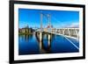 Inverness Suspension Bridge Scotland UK-matthi-Framed Photographic Print