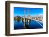 Inverness Suspension Bridge Scotland UK-matthi-Framed Photographic Print