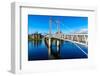 Inverness Suspension Bridge Scotland UK-matthi-Framed Photographic Print