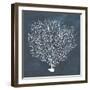 Inverse Sea Fan IV-Grace Popp-Framed Premium Giclee Print