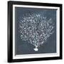 Inverse Sea Fan IV-Grace Popp-Framed Giclee Print