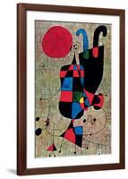 Inverted-Joan Miro-Framed Art Print