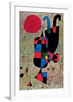 Inverted-Joan Miro-Framed Art Print