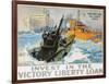 Invest in the Victory Liberty Loan Poster-L.a. Shafer-Framed Giclee Print