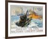 Invest in the Victory Liberty Loan Poster-L.a. Shafer-Framed Giclee Print