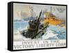 Invest in the Victory Liberty Loan Poster-L.a. Shafer-Framed Stretched Canvas