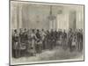 Investiture of Marshal Macmahon with the Spanish Order of the Golden Fleece-null-Mounted Giclee Print