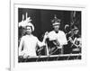 Investiture of Prince Charles at Caernarvon Castle with Queen Elizabeth and Prince Philip, 1969-null-Framed Photographic Print