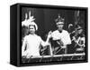 Investiture of Prince Charles at Caernarvon Castle with Queen Elizabeth and Prince Philip, 1969-null-Framed Stretched Canvas