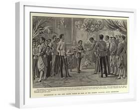 Investiture of the New Crown Prince of Siam at the Siamese Legation, South Kensington-Alexander Stuart Boyd-Framed Giclee Print