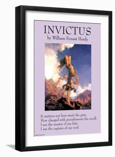 Invictus-null-Framed Art Print