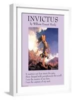 Invictus-null-Framed Art Print