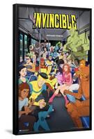 Invincible: Season 2 - Bus One Sheet-Trends International-Framed Poster