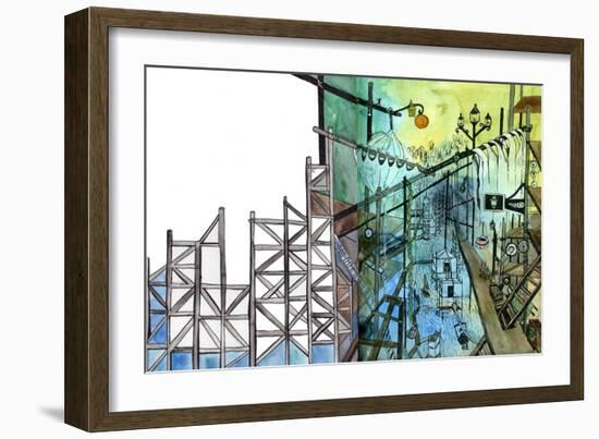 Invisible Cities, 2011-Charlotte Orr-Framed Giclee Print