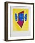 Invisible Room Nº6, 1St Edition, 2019 (Woodcut and Silkscreen)-Guilherme Pontes-Framed Giclee Print