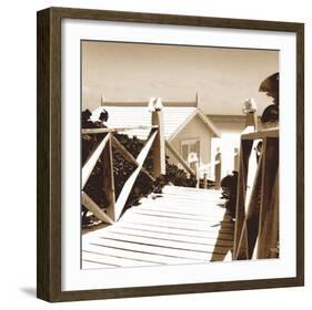 Invitation - Sepia-Malcolm Sanders-Framed Giclee Print