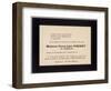 Invitation to Funeral-null-Framed Art Print