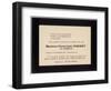 Invitation to Funeral-null-Framed Art Print