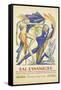 Invitation to Modern Dance Concert, 1929-null-Framed Stretched Canvas