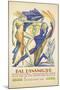 Invitation to Modern Dance Concert, 1929-null-Mounted Giclee Print