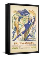 Invitation to Modern Dance Concert, 1929-null-Framed Stretched Canvas