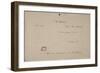 Invitation to Mr. Whistler's Ten O'Clock, 1885-James Abbott McNeill Whistler-Framed Giclee Print