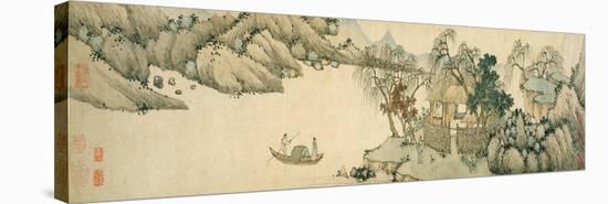 Invitation to Reclusion at Chaisang, 1649-Shen Zhou-Stretched Canvas