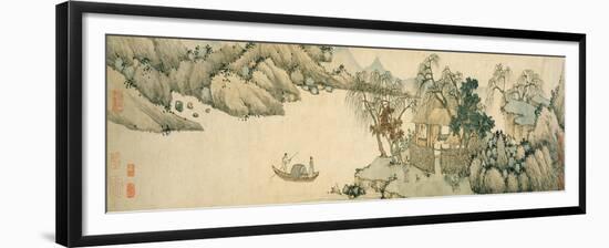 Invitation to Reclusion at Chaisang, 1649-Shen Zhou-Framed Giclee Print