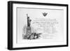 Invitation to the Inauguration of the Statue of Liberty-null-Framed Giclee Print