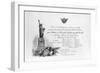 Invitation to the Inauguration of the Statue of Liberty-null-Framed Giclee Print