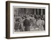 Invited Guests Inspecting the Wedding Presents at Marlborough House-Henry Marriott Paget-Framed Giclee Print