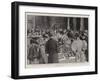 Invited Guests Inspecting the Wedding Presents at Marlborough House-Henry Marriott Paget-Framed Giclee Print