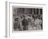 Invited Guests Inspecting the Wedding Presents at Marlborough House-Henry Marriott Paget-Framed Giclee Print