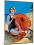 Inviting, Published by F.A.S., C.1938-null-Mounted Giclee Print