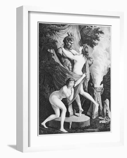 Invocation to Priapus-null-Framed Giclee Print