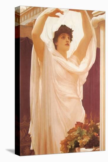 Invocation-Frederick Leighton-Stretched Canvas
