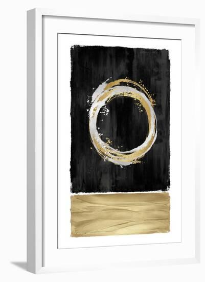 Inward Black II-Natalie Harris-Framed Art Print
