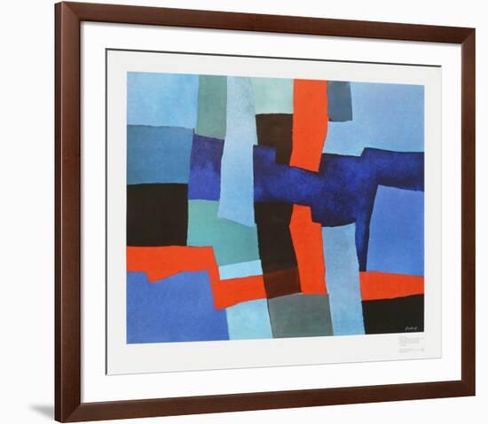 Inwards and Outwards-Fritz Winter-Framed Art Print