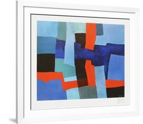 Inwards and Outwards-Fritz Winter-Framed Art Print