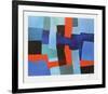 Inwards and Outwards-Fritz Winter-Framed Art Print