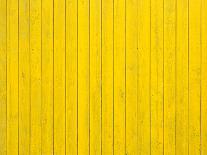 Vintage Yellow Wooden Background-inxti-Photographic Print