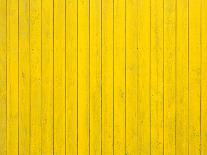 Vintage Yellow Wooden Background-inxti-Mounted Photographic Print